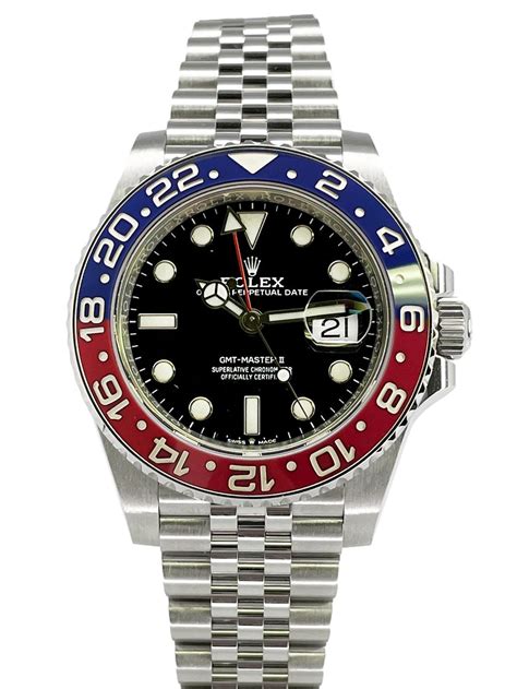 rolex gmt master stainless steel black dial|rolex gmt pepsi jubilee.